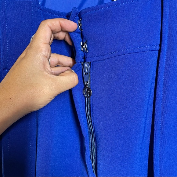 MAKE OFFER: Vintage Obermeyer Wool Blend Royal Blue Ski Overall Pants - Picture 5 of 9